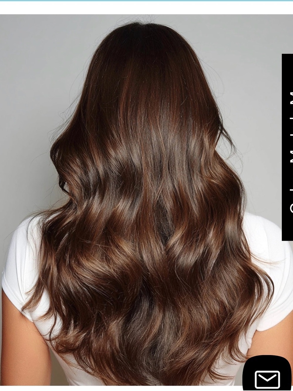 BELLAMI 24” Chestnut Brown Extensions